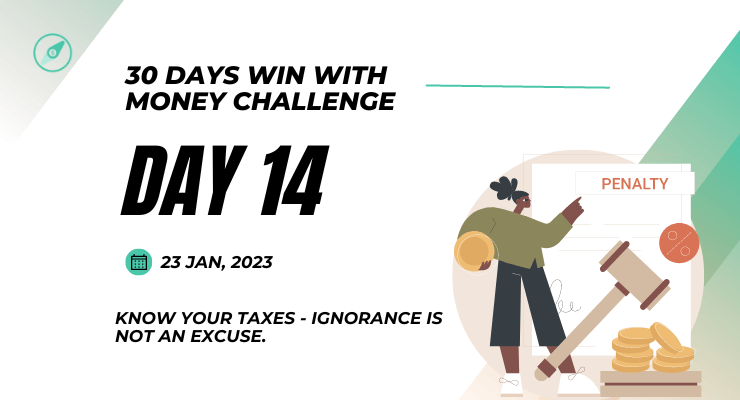 Day 14 - Know your Taxes-2