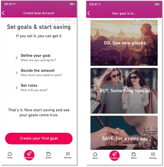 Liv Goals Account - How to invest in UAE
