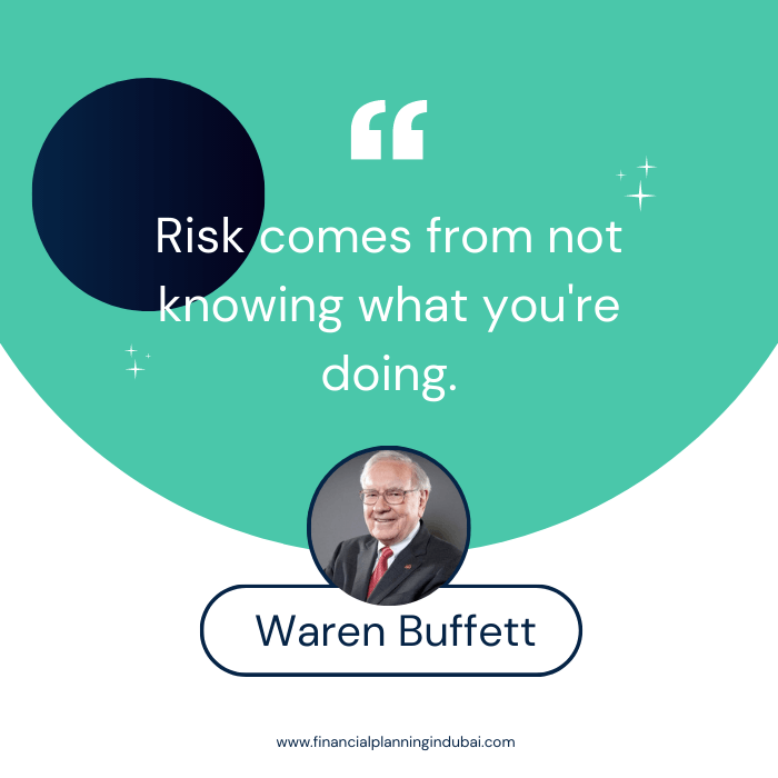 Risk comes from not knowing what youre doing - waren buffett-2